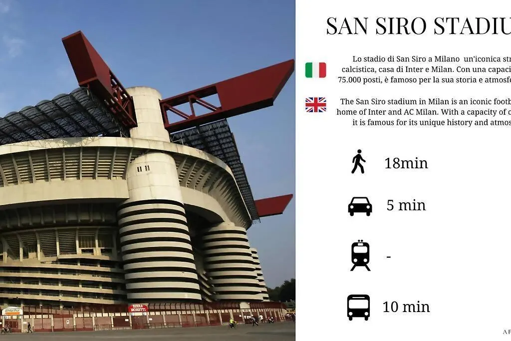 Sunny San Siro Stadio Apartment Milano 0*,